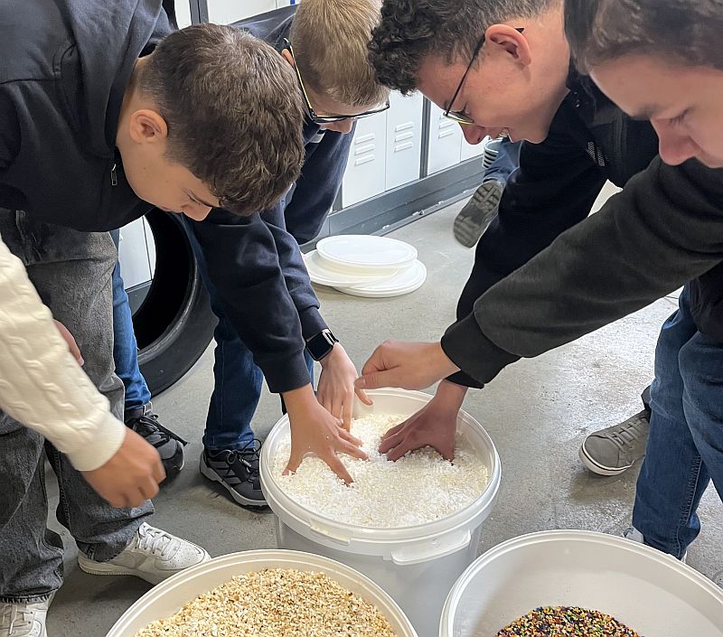 IMG 2917 Granulat weiß